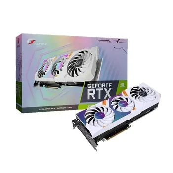 100% Оригинал для Красочной Видеокарты iGame NVIDIA GeForce RTX 3060 Advanced OC 8G GDDR6 1867MHz GamingPro PCI Express Ampere