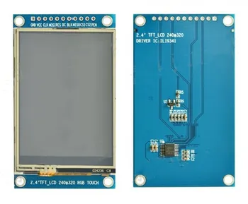 2,4-дюймовый 11-контактный модуль сенсорного экрана SPI HD TFT LCD ILI9341 ST7789 Drive IC 240 (RGB) * 320