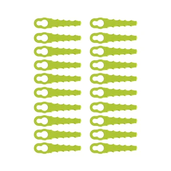 20 штук сменных пластиковых лезвий для газонокосилки Пластиковые лезвия для газонокосилки на многие случаи жизни