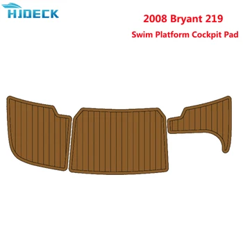 2008 Bryant 219, платформа для плавания, Кокпит, накладка из пены EVA, палуба из искусственного Тика, лист синтетического Тика, Лодка, Коврик для морской Яхты, Настраиваемый