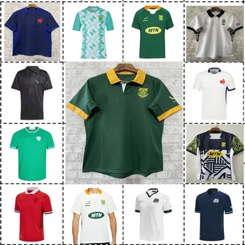 2022/2023 Южная Африка Выездная футболка для регби 2022 ЮЖНАЯ АФРИКА ДОМАШНЯЯ ТРЕНИРОВОЧНАЯ ФУТБОЛКА ДЛЯ РЕГБИ Размер S-M-L-XL-XXL-3XL-4XL-5XL