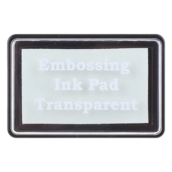 367A Блокнот для тиснения Прозрачная чернильная подушечка для штампов для изготовления открыток-планировщиков 
