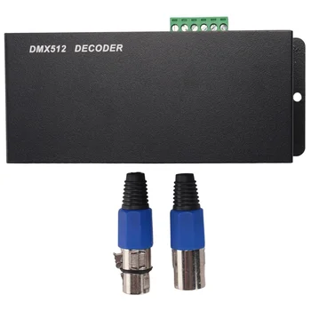 3CH DC12-24V RGBW DMX 512 Декодер Светодиодный Контроллер RGB LED DMX512 Декодер, DMX512-3CH