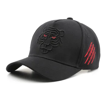 DCF 2023, новая модная бейсболка для мужчин и женщин, Вязаная, регулируемого размера, с вышивкой логотипа тигра, Дышащая шапка для путешествий в повседневном стиле.