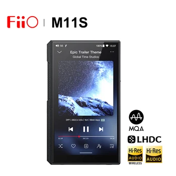 FiiO M11S Android 10 Hi-Res Портативный Музыкальный плеер MP3 AMP с Двойным чипом ES9038Q2M DAC Snapdragon 660 MQA Bluetooth 5.0 PCM384 DSD256