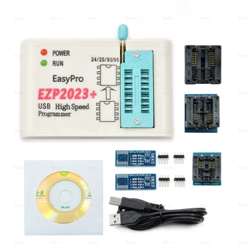 Flash Bios EZP2023 Стандартный Программатор USB SPI + 5 Адаптеров Поддержка 24 25 93 95 EEPROM Flash Bios Minipro Программный Калькулятор