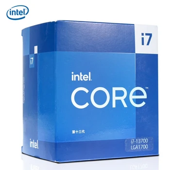 Intel Core i7-13700F i7 13700F BOX 2,1 ГГц 16-Ядерный 24-потоковый процессор Процессор L3 = 30 М 65 Вт Лоток LGA 1700 НОВЫЙ С оригинальной коробкой