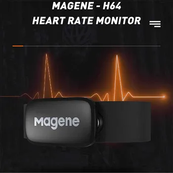 Magene H64 Пульсометр Фитнес-Открытый Bluetooth 4.0 ANT + Датчик Сердечного Ритма Водонепроницаемый Спортивный Монитор для Wahoo Bryton