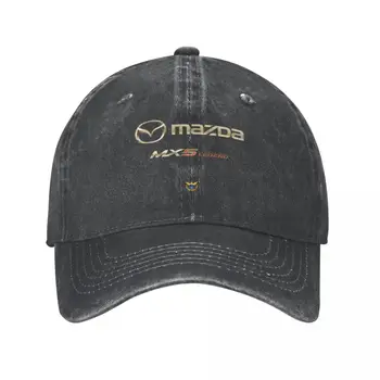 Mazda MX-5 футболка, Кепка, Ковбойская Шляпа, брендовые мужские кепки, мужская роскошная новинка в шляпе, кепка от солнца, мужская Женская