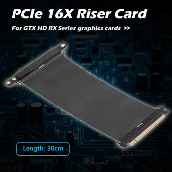 PCIe 3.0 16X Удлинитель Шнур 90 Градусов PCI Express 16X Гибкая карта Riser Card