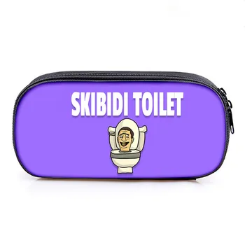 Skibidi Сумка для туалетных карандашей TITAN SPEAKER MAN Школьная сумка для хранения Мальчиков и девочек Камера Man Сумка Boss Офисный Косметический кейс для канцелярских принадлежностей