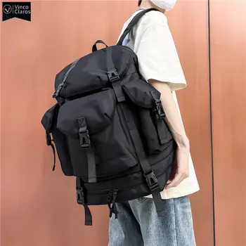 VC Мужской дорожный рюкзак большой емкости, Независимый обувной склад, практичный рюкзак с несколькими карманами, школьная сумка Harajuku