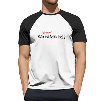 Wann Wo ist mikkel? Футболка милая одежда аниме одежда Мужская одежда