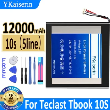 YKaiserin Аккумулятор 10s 5 line 12000mAh Для Teclast Tbook 10S Tbook10S Bateria + Бесплатные Инструменты