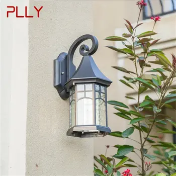 · Настенный светильник PLLY в стиле ретро на открытом воздухе, классические светодиодные водонепроницаемые бра для дома, виллы на крыльце