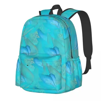 Абстрактный рюкзак с бабочкой, женское движущееся животное, Большие рюкзаки из полиэстера, повседневные школьные сумки, Повседневный рюкзак на заказ