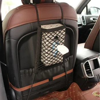 Автомобильный органайзер для хранения на спинке сиденья, сетчатая сумка для Subaru XV Forester Outback Legacy Impreza XV BRZ Tribeca