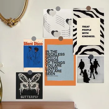 Американская почта винтажный фильм Искусство Абстрактная наклейка на стену Спальня в общежитии украшение рабочего стола