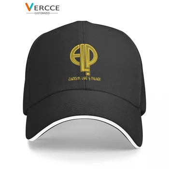 Высококачественные мужские и женские головные уборы с золотым логотипом Emerson Lake и Palmer