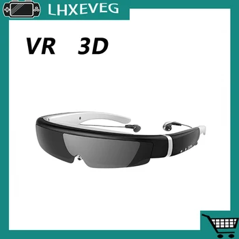 Гарнитура AR / VR Hd, видео Очки с 3D гигантским экраном, кинотеатр 3DMax, интеллектуальная поддержка Av-входа, нет необходимости загружать