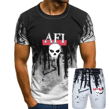 Горячая распродажа, мужская футболка Afi Band Tour, винтажная футболка, редкая перепечатка, размер от S до 2XL, новая мужская футболка, женская футболка