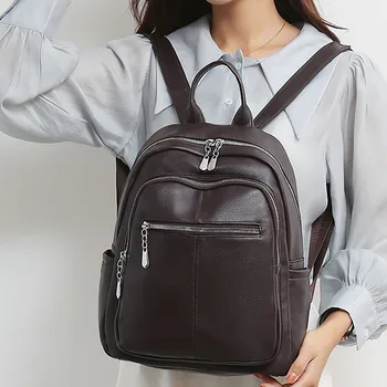 Женский рюкзак, модный тренд, женский рюкзак большой емкости, Туристическая Женская сумка на открытом воздухе, Студенческие школьные сумки для книг