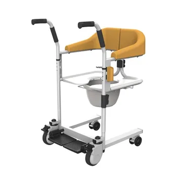 Инвалидная коляска с переносным унитазом, регулируемое кресло для ванны, больничный стул для престарелых и инвалидов