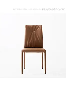 Итальянский минималистичный обеденный стул Домашний Современный минималистичный стул для макияжа Легкий роскошный ресторанный стул Табурет Письменный стол