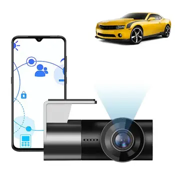 Камера для автомобилей 1080P Автомобильная камера Cam 170 Широкоугольная камера Cam с WiFi и управлением приложением 24-часовой Парковочный монитор ночного видения