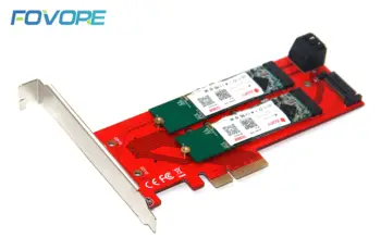 Контроллер преобразователя M2 PCIe с 3 портами M.2 NGFF M + B Ключ SSD к адаптеру PCIe x16 PCI-e M.2 Карта расширения