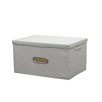 Коробка для хранения одежды с крышкой, Ящик для хранения большой емкости для шкафа, выдвижной ящик комода