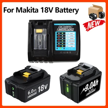 Модернизированная литиевая батарея подходит для аккумуляторного электроинструмента Makita 18 В серии CXT 3.0a 6.0a 9.0a Bl1040 B1020b