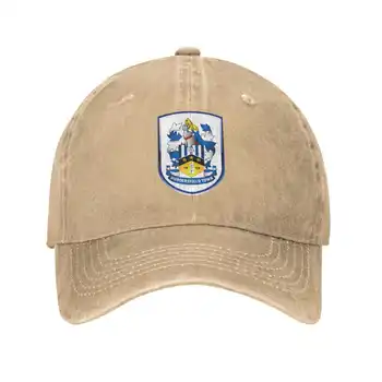 Модная качественная джинсовая кепка с логотипом Хаддерсфилд Таун, вязаная шапка, бейсболка