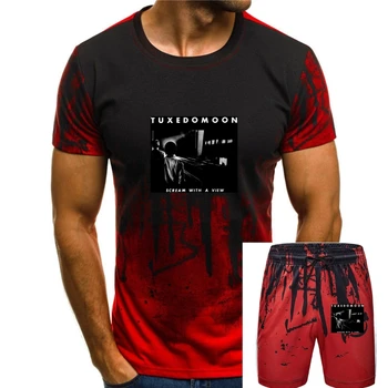 Модная мужская футболка Tuxedomoon Scream with a View Мужская черная футболка New Wave Minimal Compact Chrome