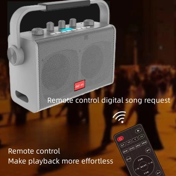 Мощный динамик sound square dance домашний кинотеатр открытый портативный басовый динамик беспроводная звуковая система Bluetooth Caixa Desom