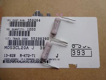 Мощный записывающий резистор на ножке из необработанной меди 3W39K 3W 39K объемом 5% 5 мм * 15 мм