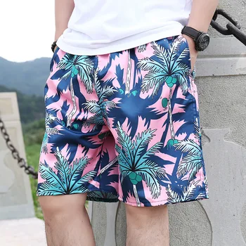 Мужские летние пляжные брюки, быстросохнущие штаны для серфинга, повседневные шорты для пары, шорты для плавания, мужские пляжные шорты