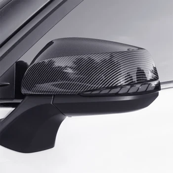 На 2019-2023 годы Toyota Highlander Накладка Бокового зеркала Заднего Вида Покрывает Стайлинг из Углеродного Волокна