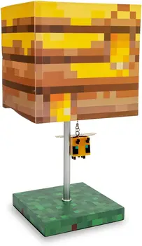 Настольная Лампа Bee Nest Block с 3D Съемником Пчел | Настольная лампа на Тумбочке со Светодиодной Подсветкой Настроения для Спальни, Письменного стола, Гостиной, Игровой комнаты