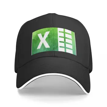 Новая бейсболка с акварельным логотипом Excel, Рождественские шляпы, одежда для гольфа, роскошная мужская шляпа, Женские кепки, мужские