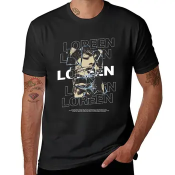 Новая футболка Loreen Tattoo Eurovision Song Contest в винтажном стиле с разбитым зеркалом, спортивные рубашки, мужские футболки с чемпионами
