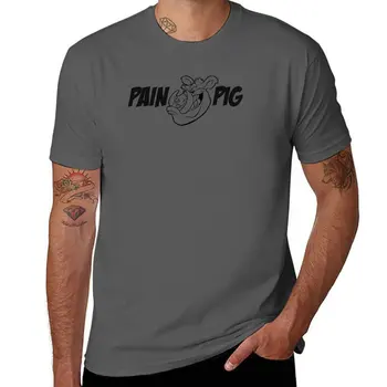 Новая футболка Pain Pig от MancerBear, футболки на заказ, футболки для мальчиков, футболки для мужчин