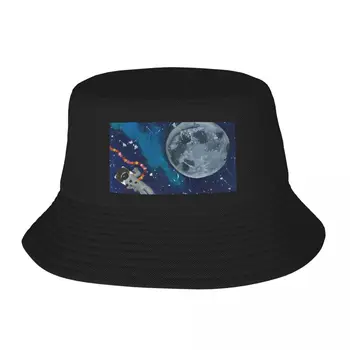 Новая черная девушка мечтает о космосе, Панама, значок аниме-шляпы, чайные шляпы, мужские и женские шляпы