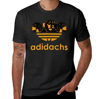 Новые футболки adidachs funny daschund Essential, блузки, футболки с графическим рисунком, короткие футболки, мужские футболки большого и высокого размера.