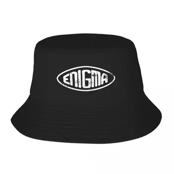 Новый Логотип Enigma (Потертый) Панама Косплей Козырек рыболовная шляпа Пушистая Шляпа Шляпа Для Мужчин Женская
