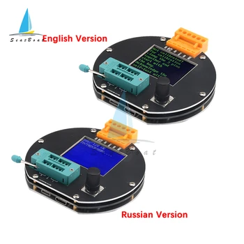 Новый транзисторный тестер GM328A, измеритель диодной емкости, ESR, напряжения, частотомера, генератор прямоугольных сигналов PWM с футляром