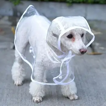 Одежда для собак, минималистичный дождевик для собак, дождевик для домашних собак на открытом воздухе