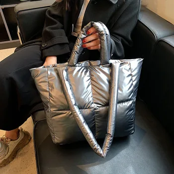 Оригинальная Ретро-металло-хромированная повседневная сумка через плечо, женская сумочка для отдыха, превосходные женские дизайнерские сумки с металлической простотой