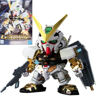 Оригинальный подлинный SD BB Astray в золотой рамке Gundam Gunpla Собранный модельный комплект Фигурка Аниме Мобильный костюм Подарок НОВЫЙ для детей