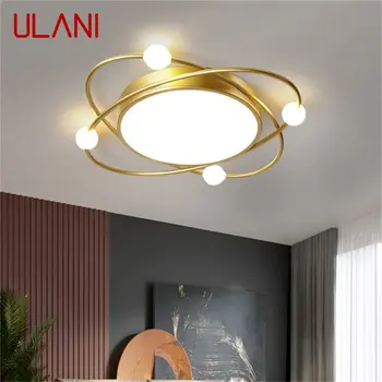 Потолочный светильник ULANI Nordic Современные золотые круглые светильники LED Home Decorative для гостиной спальни